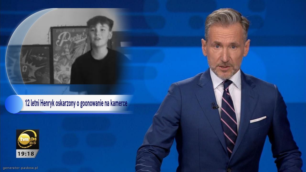 12 letni Henryk oskarzony o goonowanie na kamerce