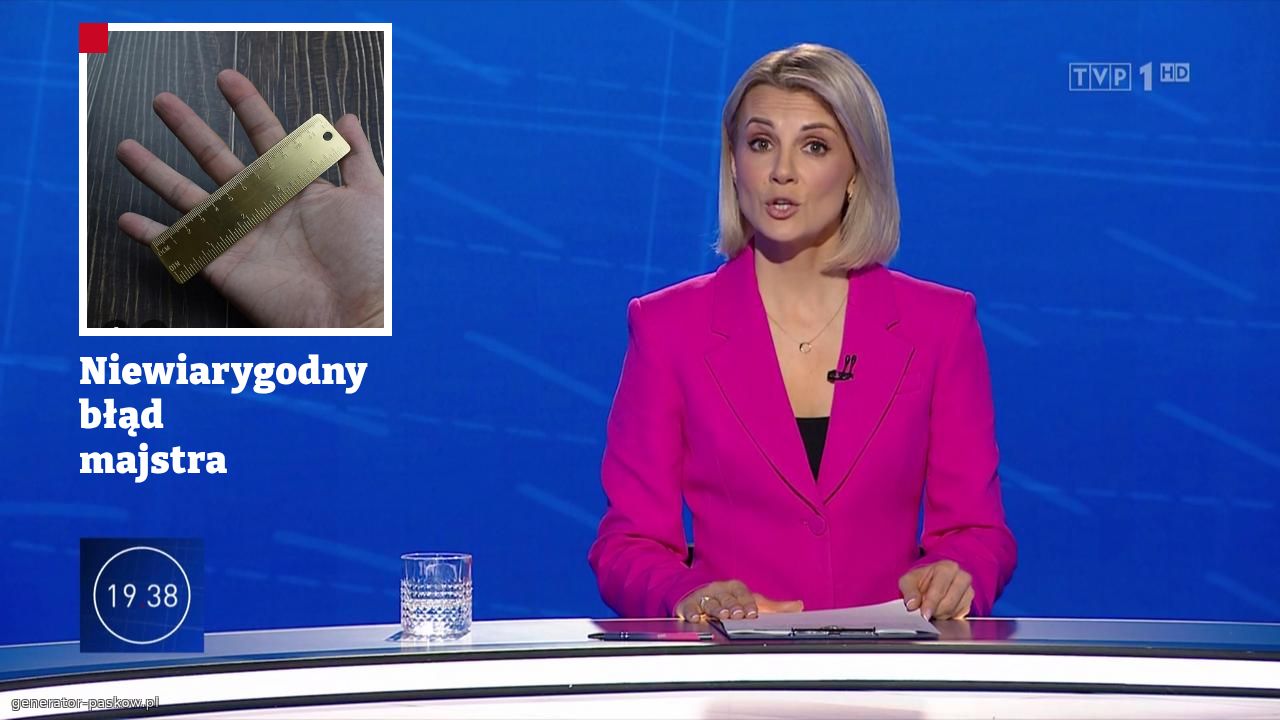 Niewiarygodny błąd        
majstra 
