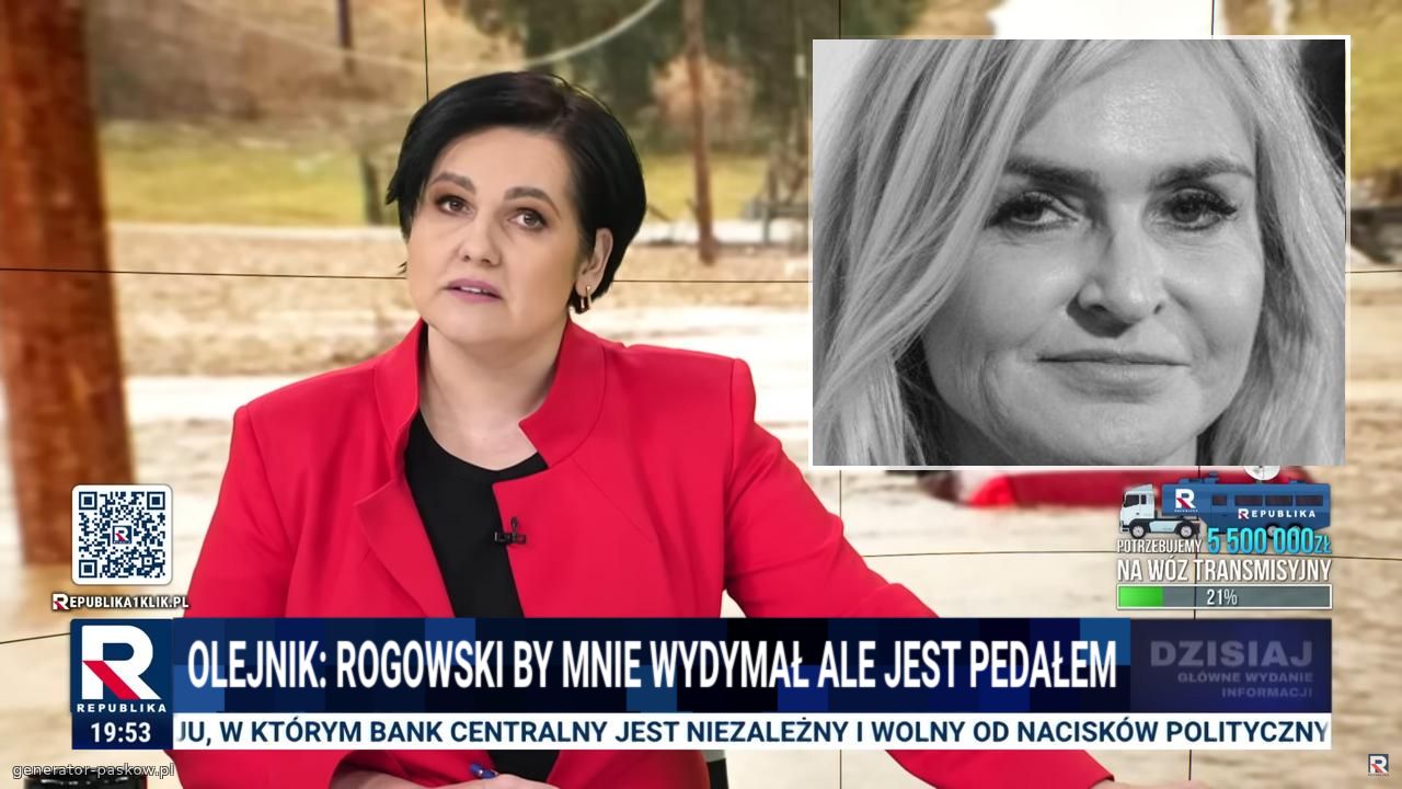 Olejnik: rogowski by mnie wydymał ale jest pedałem
