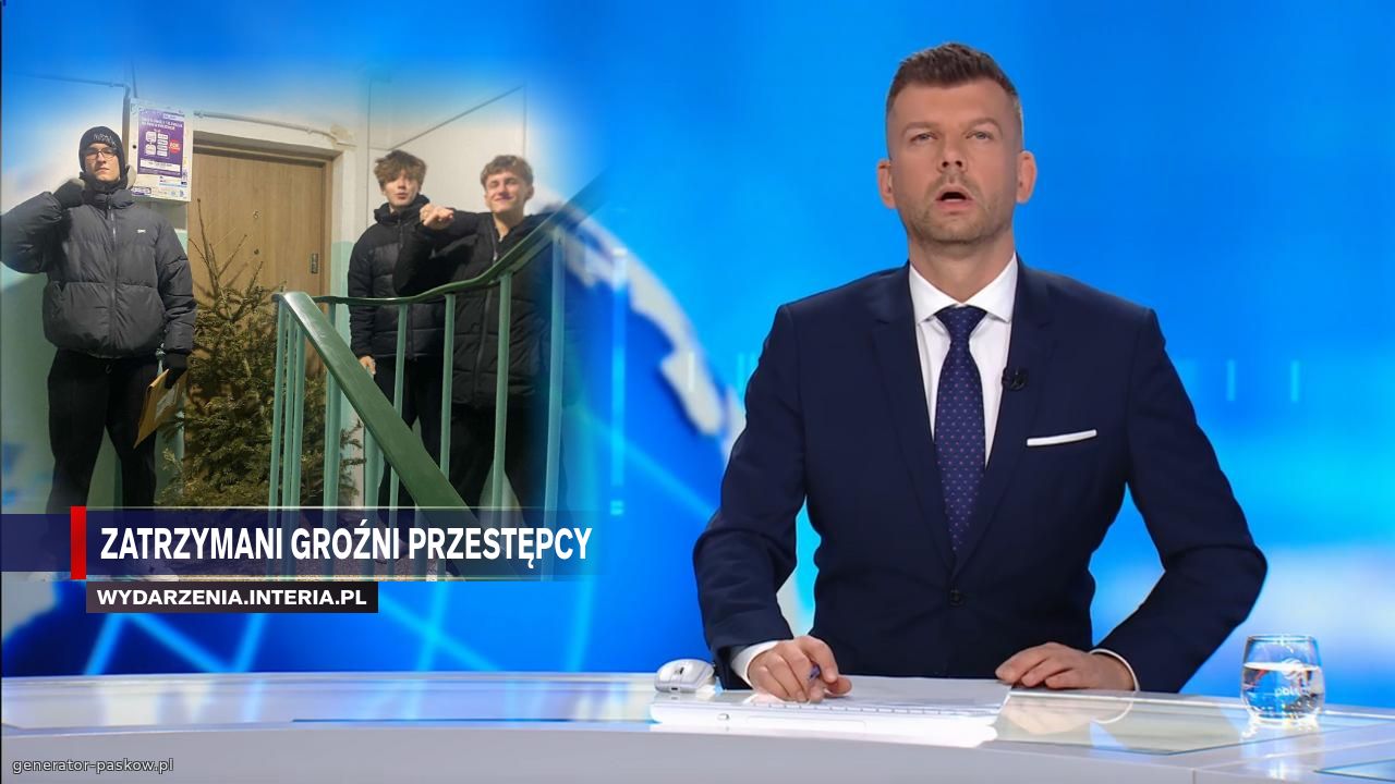 Zatrzymani groźni przestępcy 