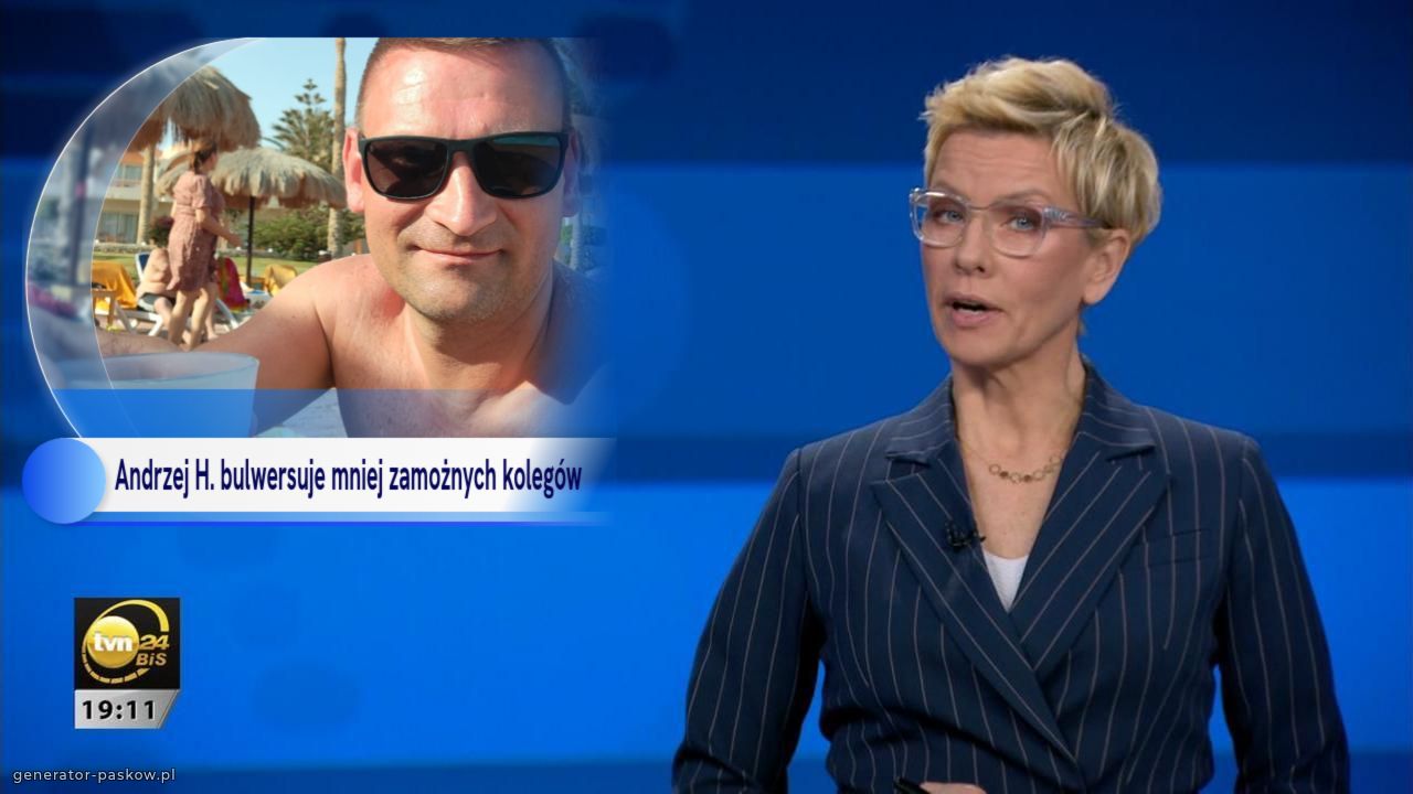 Andrzej H. bulwersuje mniej zamożnych kolegów 