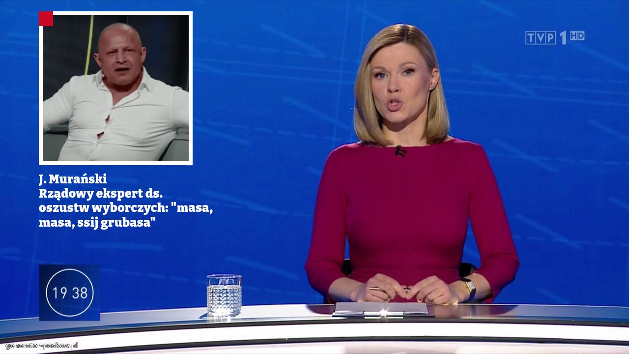 J. Murański
Rządowy ekspert ds. oszustw wyborczych: "masa, masa, ssij grubasa"