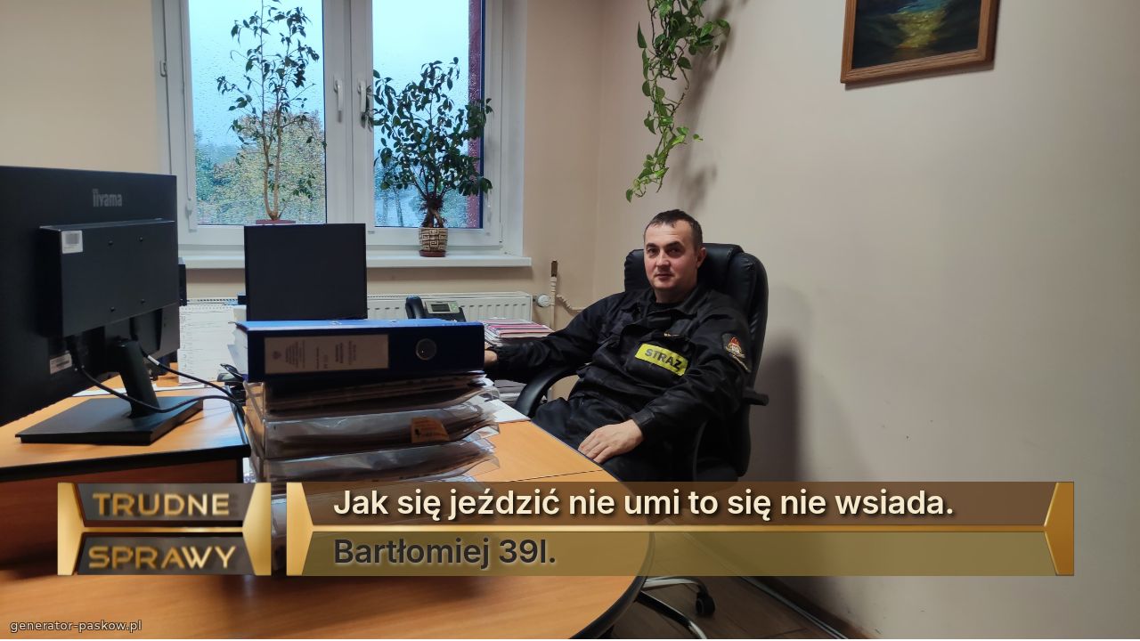 Jak się jeździć nie umi to się nie wsiada. 
Bartłomiej 39l.