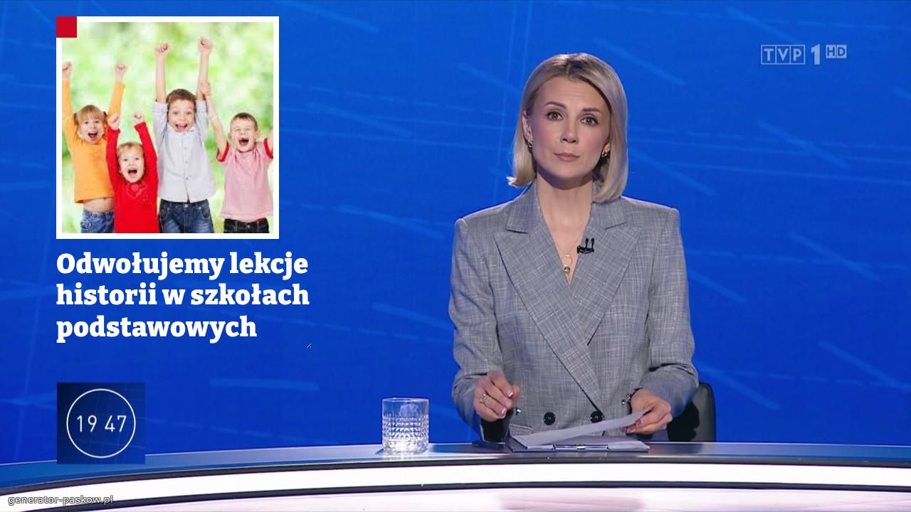 Odwołujemy lekcje historii w szkołach  podstawowych