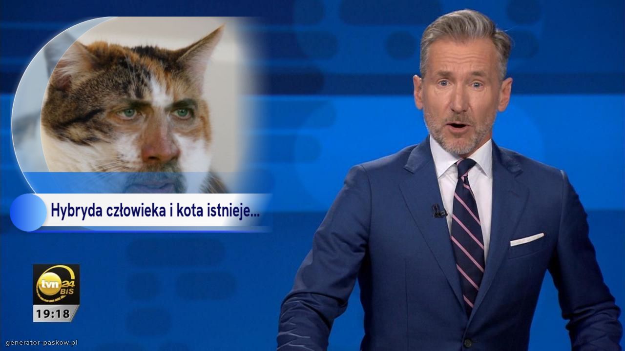 Hybryda człowieka i kota istnieje...