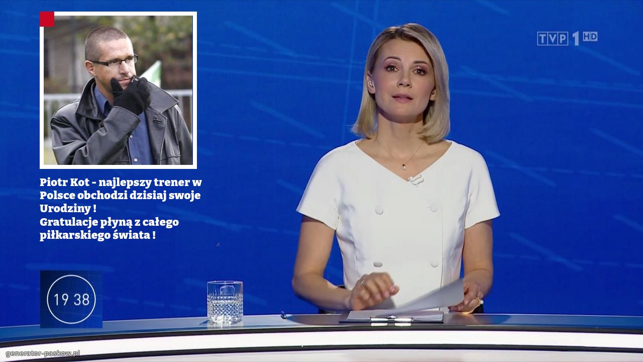 Piotr Kot - najlepszy trener w Polsce obchodzi dzisiaj swoje Urodziny !
Gratulacje płyną z całego piłkarskiego świata !