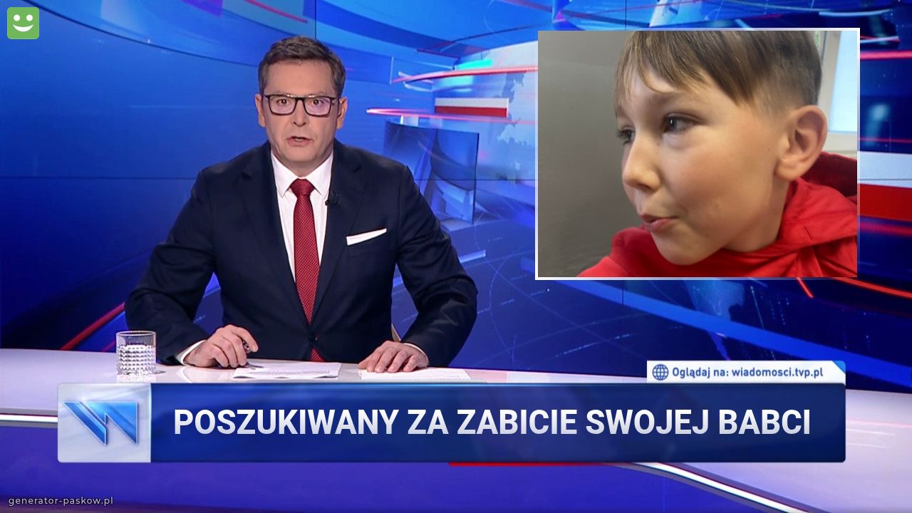 Poszukiwany za zabicie swojej babci