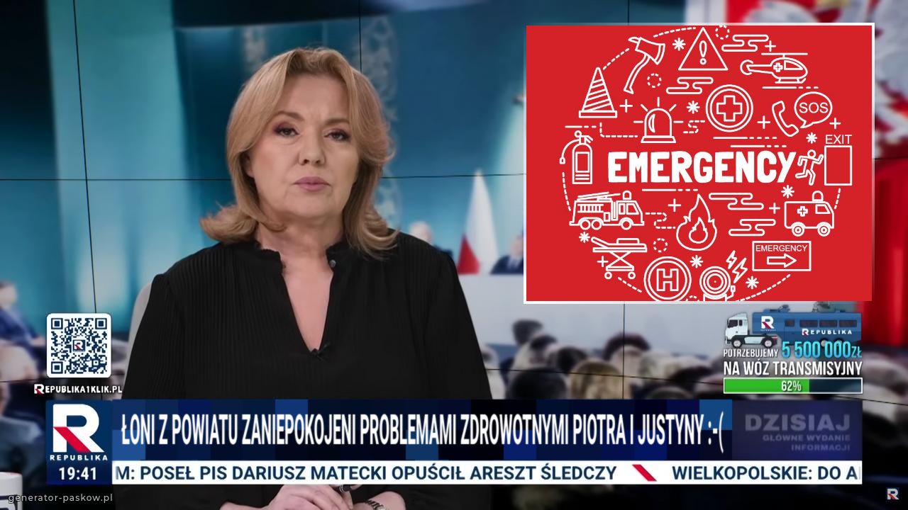 Łoni z powiatu zaniepokojeni problemami zdrowotnymi Piotra i Justyny :-(