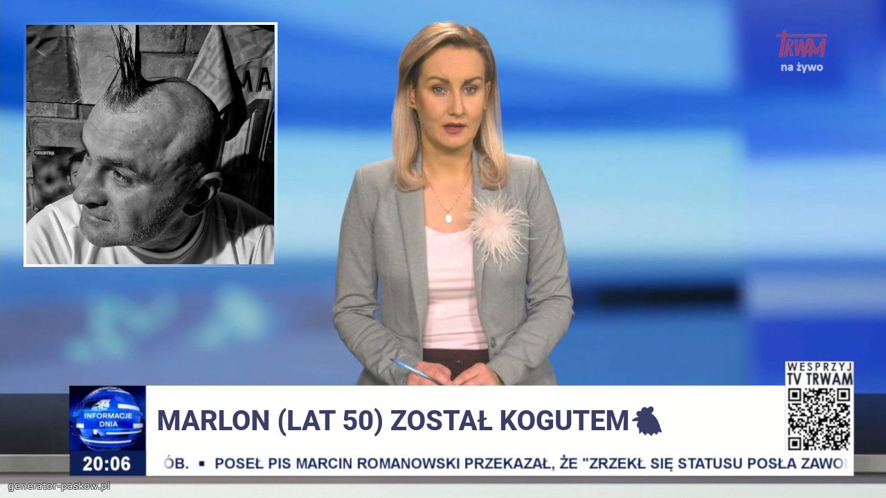 Marlon (Lat 50) został kogutem🐔