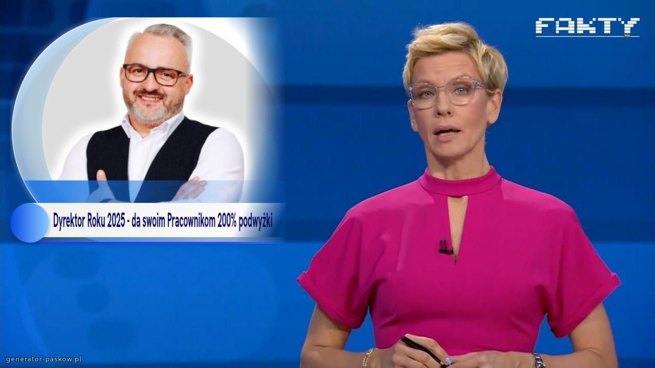 Dyrektor Roku 2025 - da swoim Pracownikom 200% podwyżki