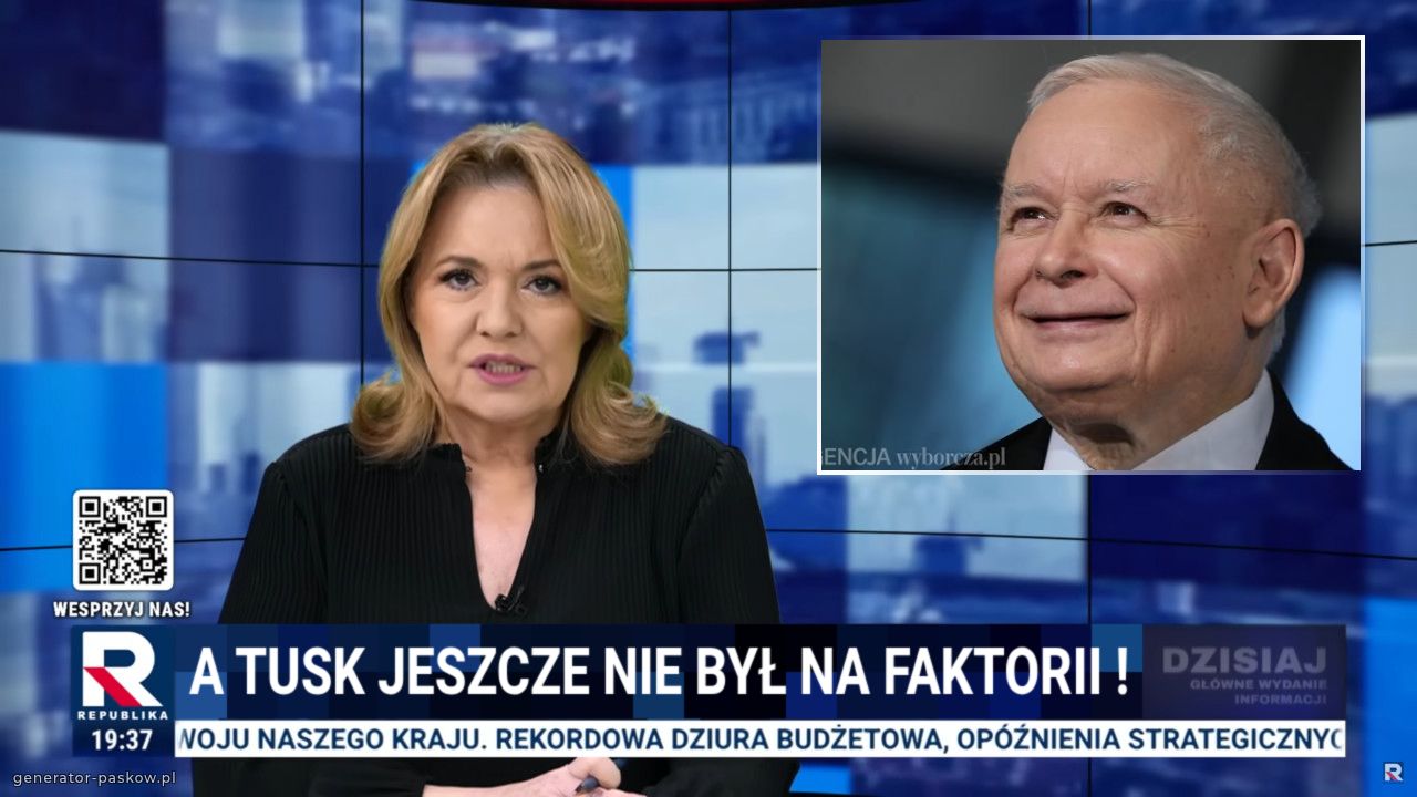 A TUSK JESZCZE NIE BYŁ NA FAKTORII !