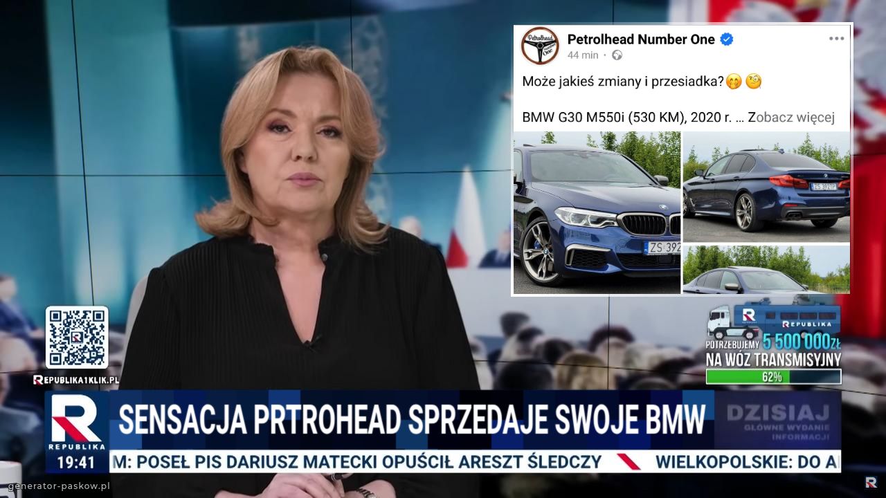 SENSACJA Prtrohead Sprzedaje SWOJE BMW
