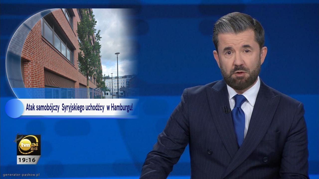 Atak samobójczy  Syryjskiego uchodźcy  w Hamburgu!