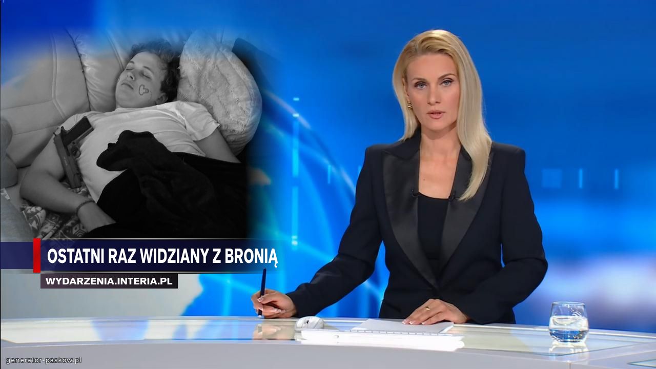 OSTATNI RAZ WIDZIANY Z BRONIĄ 