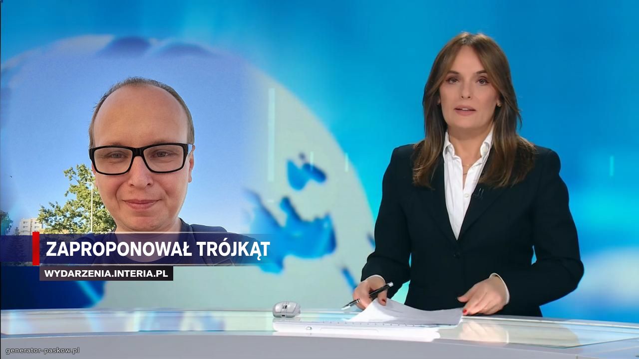 Zaproponował trójkąt 