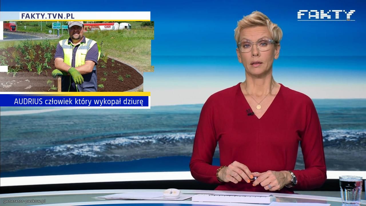 AUDRIUS człowiek który wykopał dziurę 