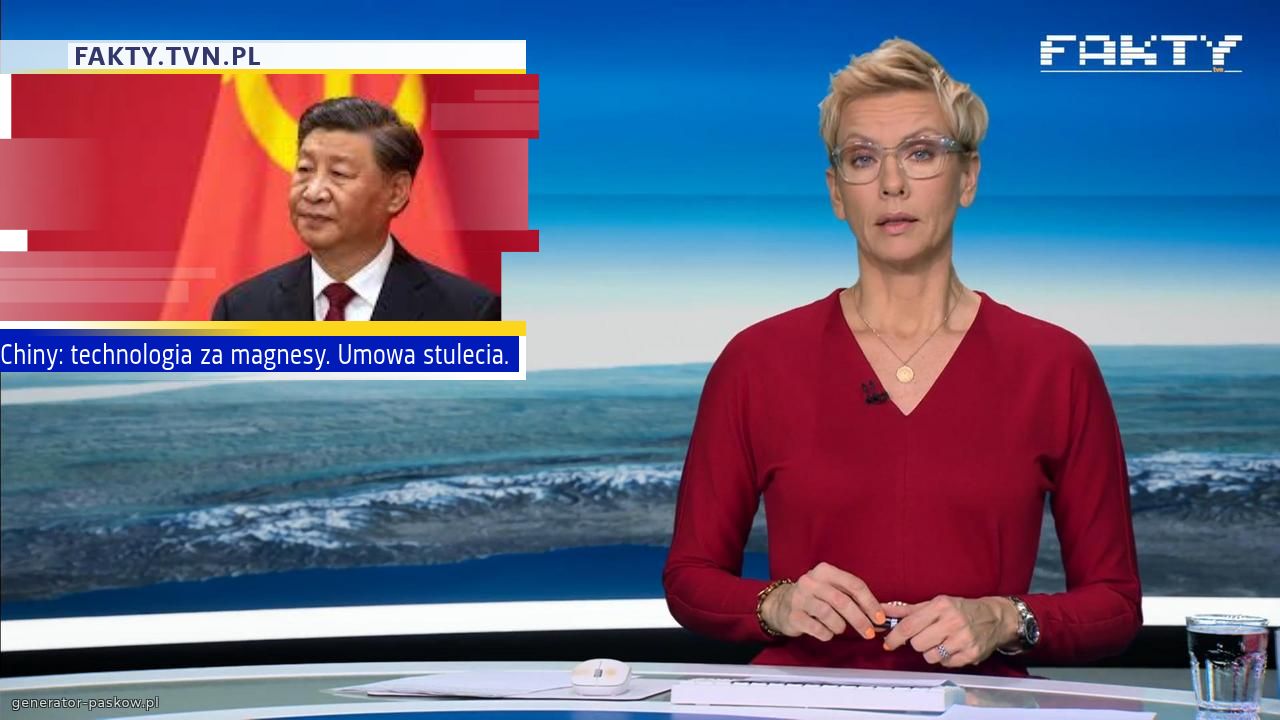 Chiny: technologia za magnesy. Umowa stulecia.