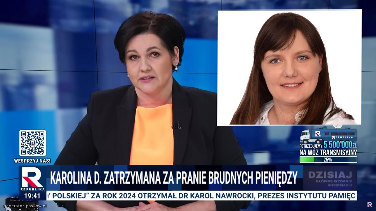Karolina d. Zatrzymana za pranie brudnych pieniędzy 