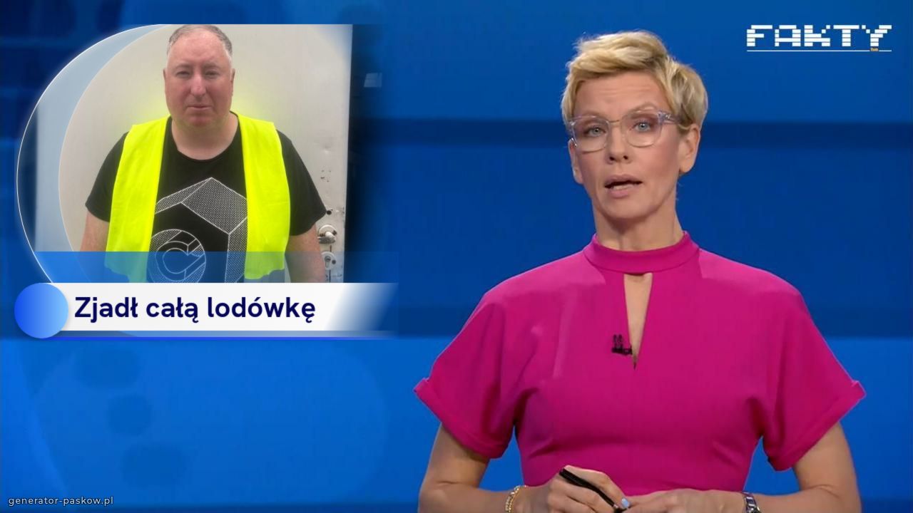 Zjadł całą lodówkę