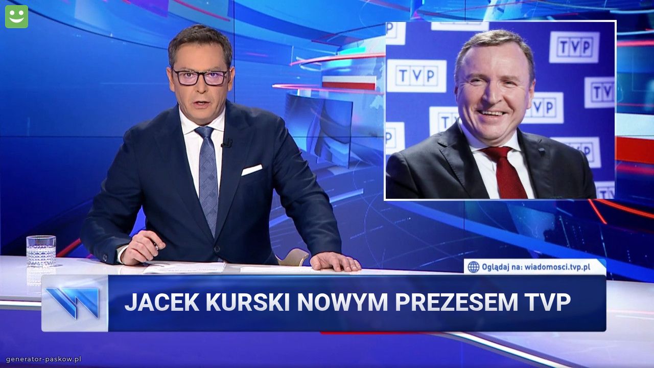Jacek Kurski nowym prezesem TVP 