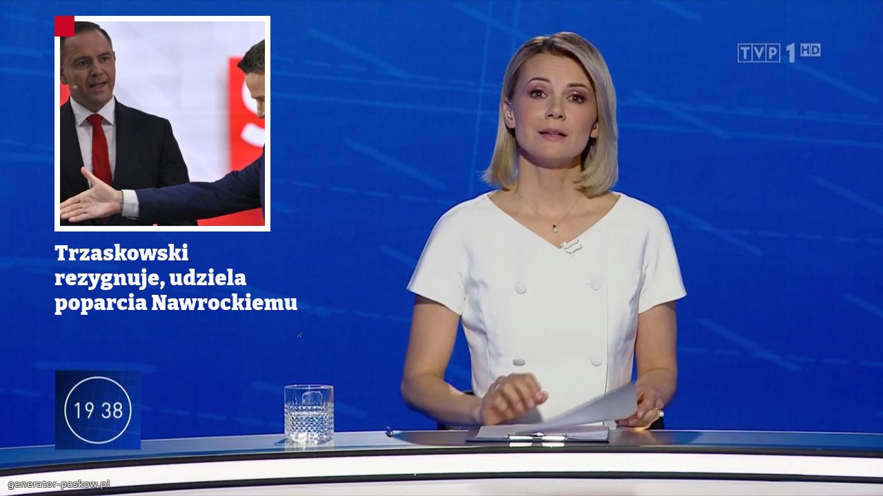 Trzaskowski rezygnuje, udziela poparcia Nawrockiemu