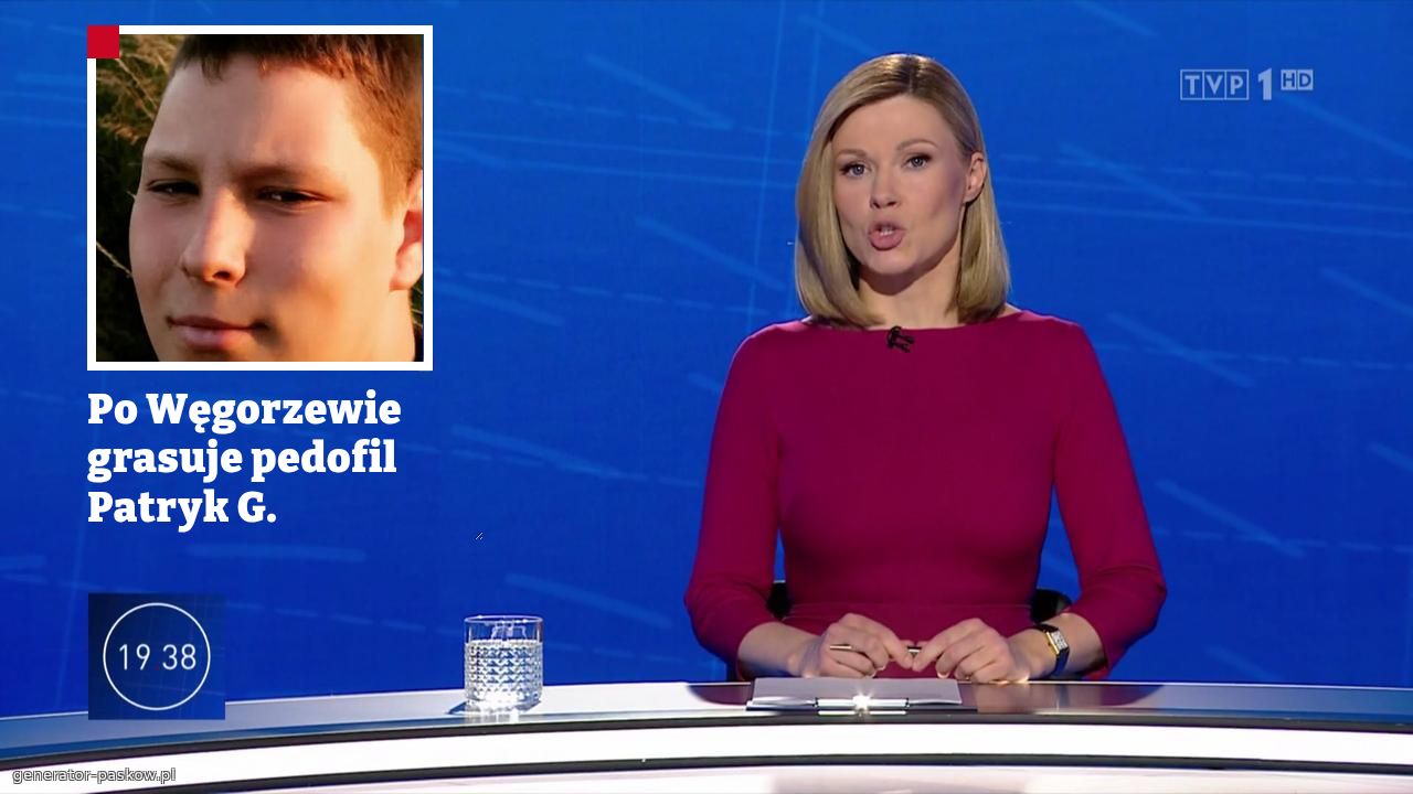 Po Węgorzewie grasuje pedofil Patryk G.
