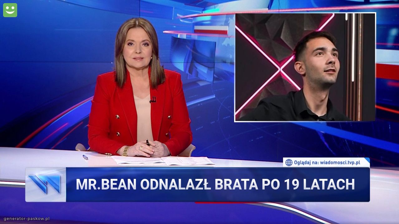 Mr.bean odnalazł brata po 19 latach