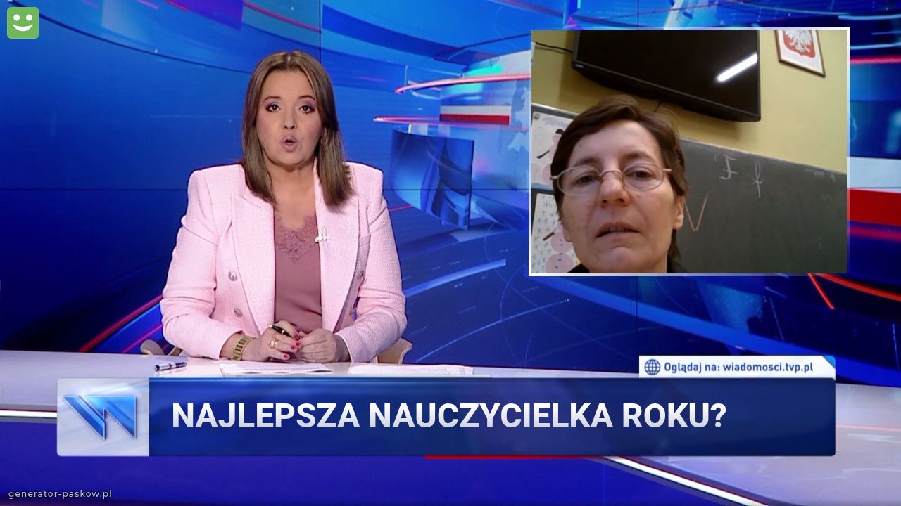 nAJLEPSZA NAUCZYCIELKA ROKU?