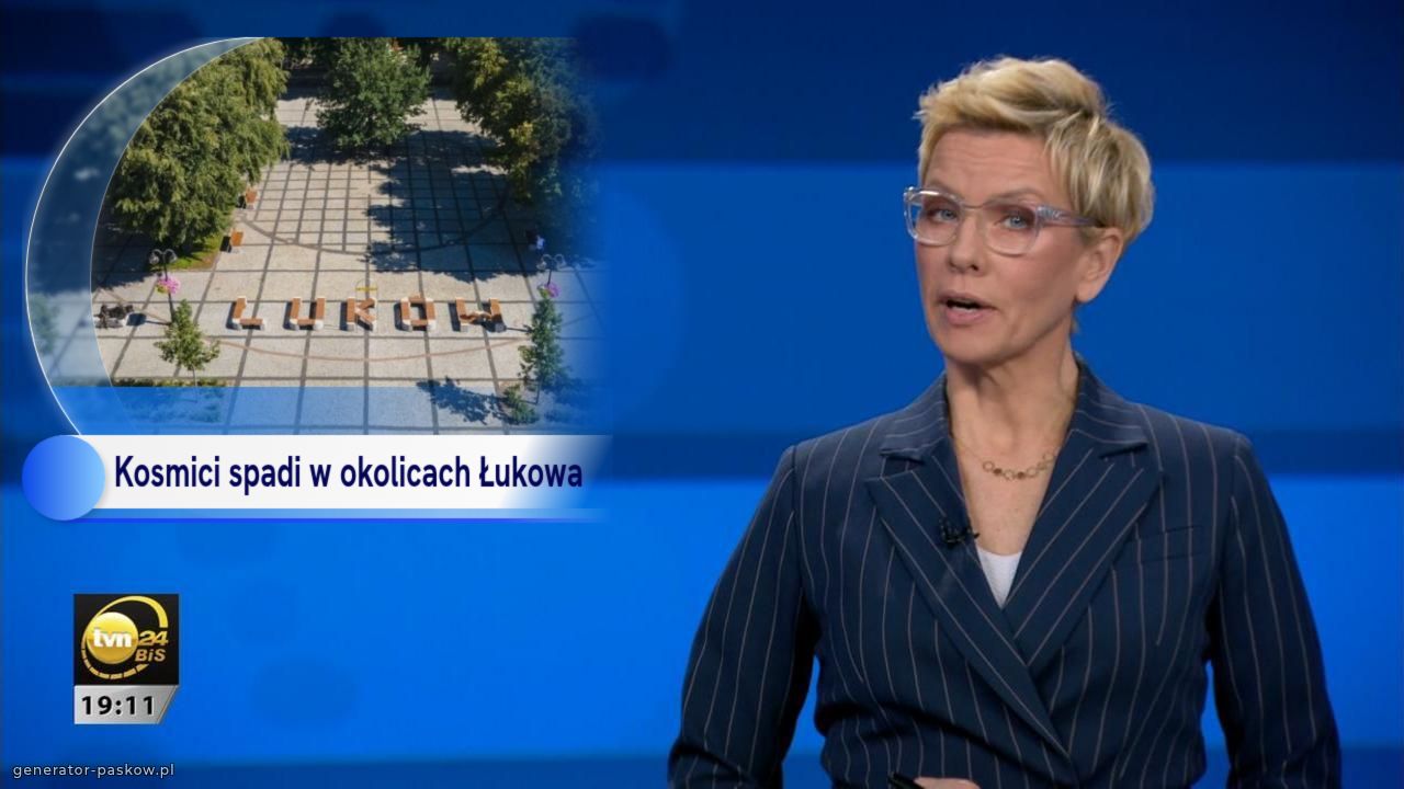 Kosmici spadi w okolicach Łukowa