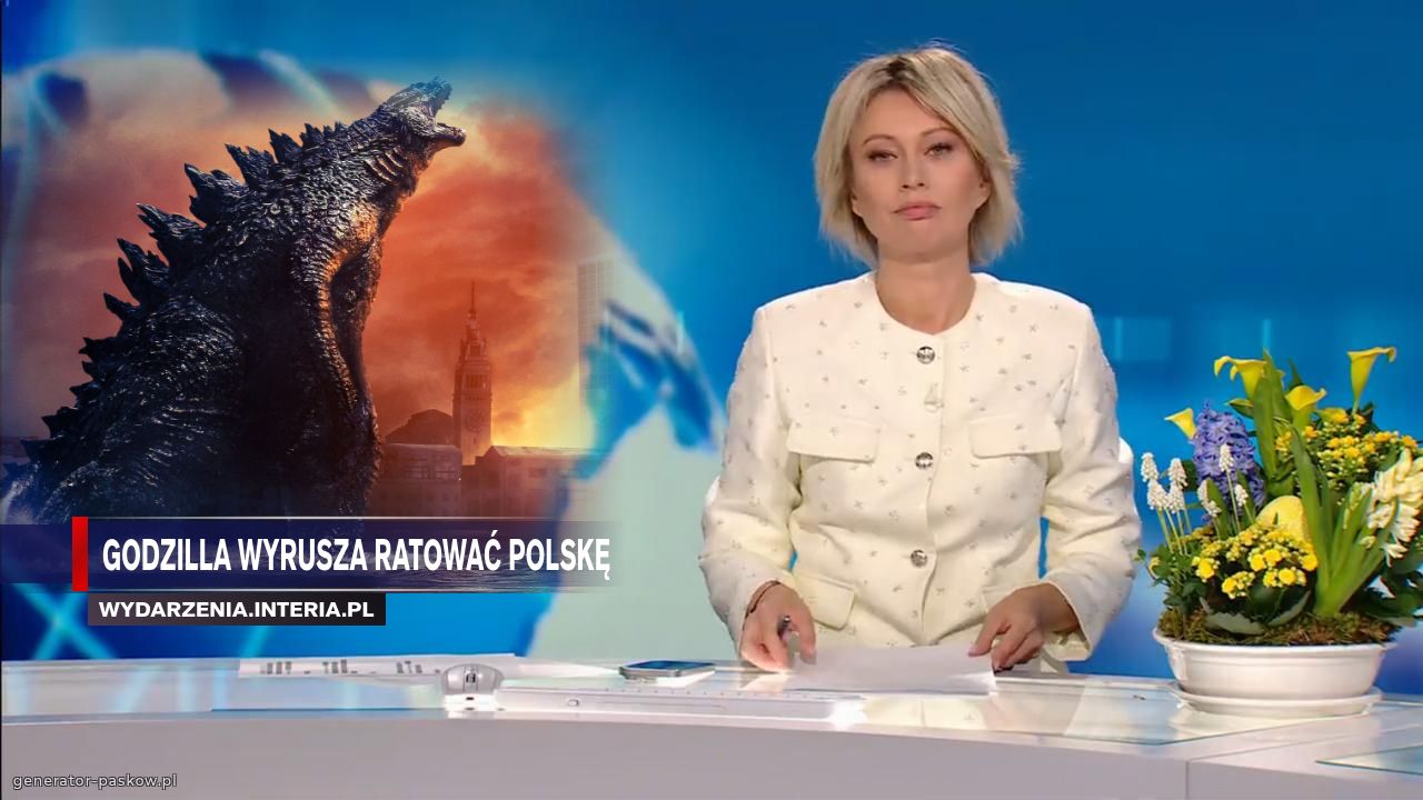 Godzilla wyrusza ratować POLSKĘ