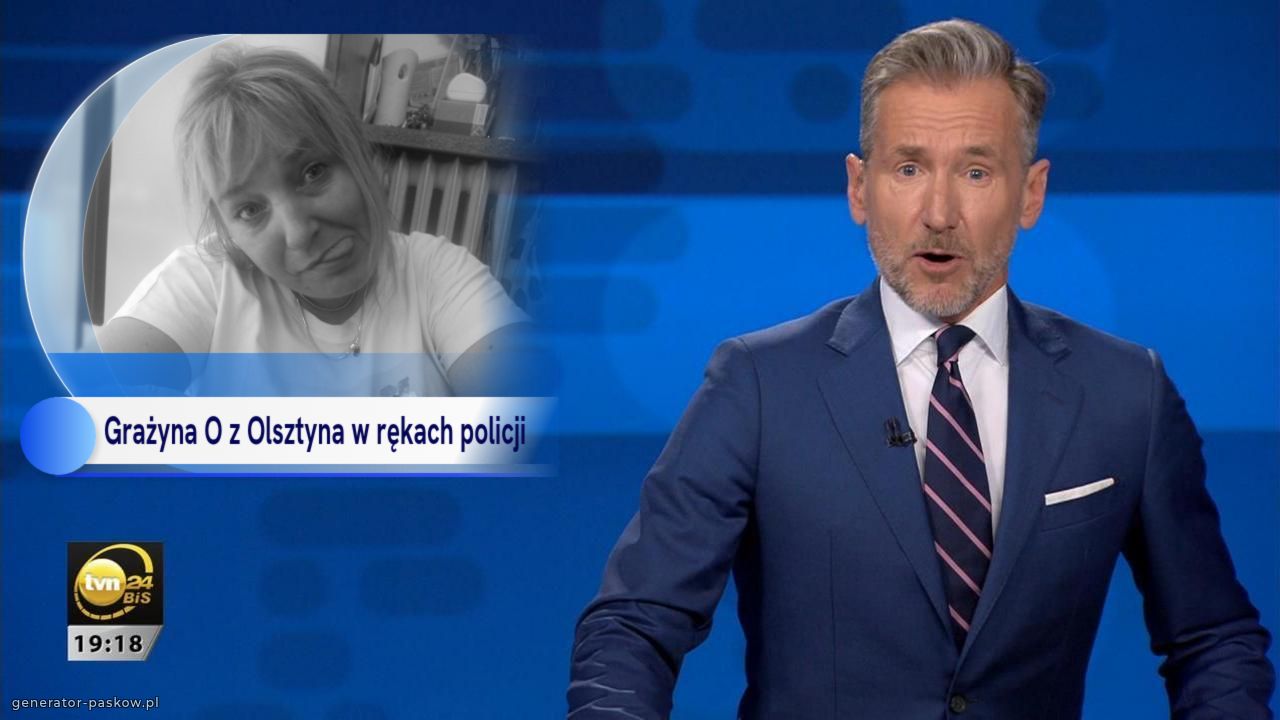 Grażyna O z Olsztyna w rękach policji 