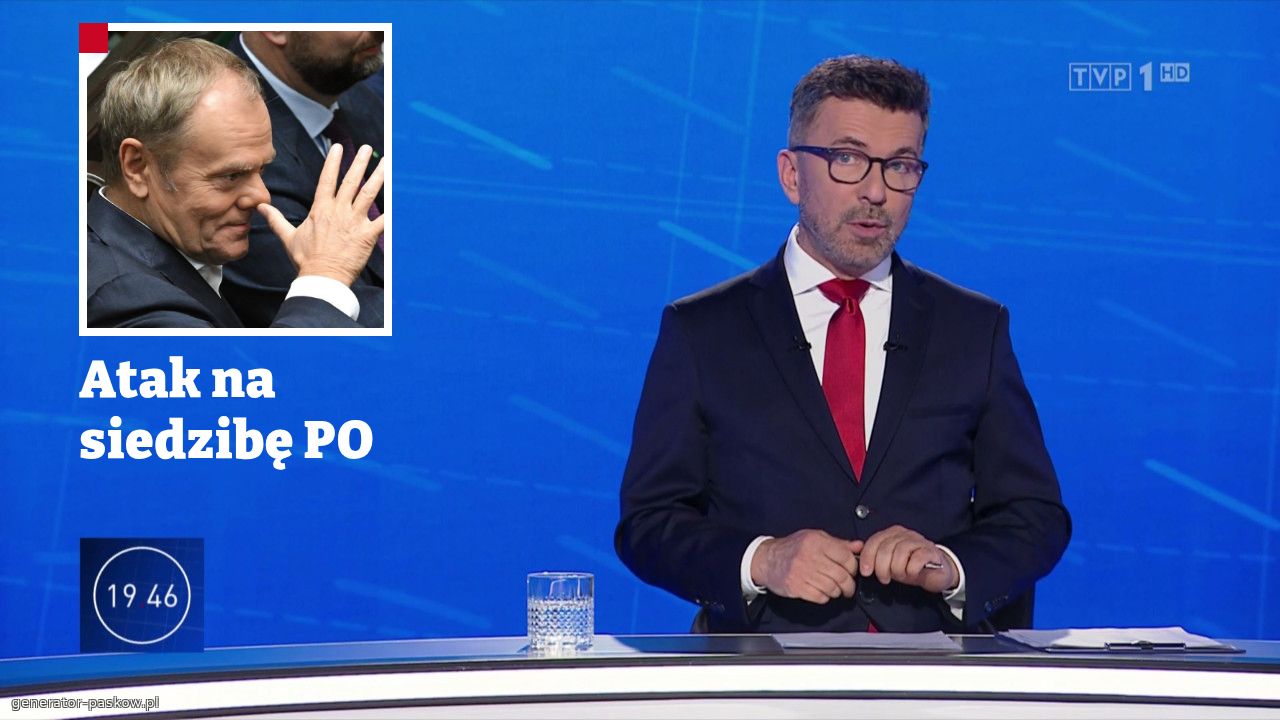 Atak na siedzibę PO