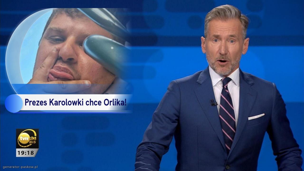 Prezes Karolowki chce Orlika!