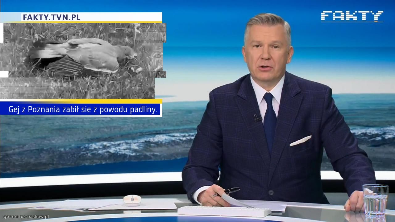 Gej z Poznania zabił sie z powodu padliny.