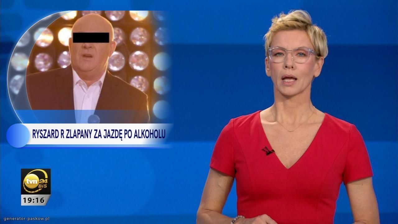 RYSZARD R ZLAPANY ZA JAZDĘ PO ALKOHOLU