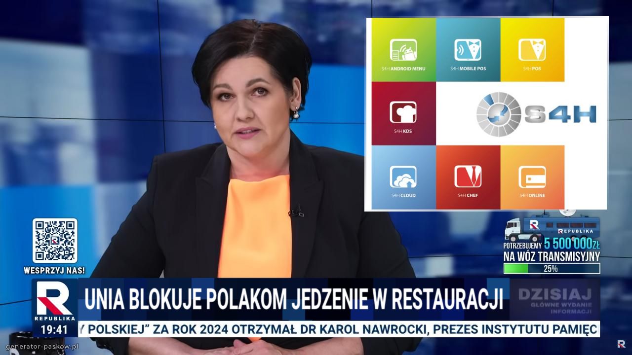 UNIA BLOKUJE POLAKOM JEDZENIE W RESTAURACJI