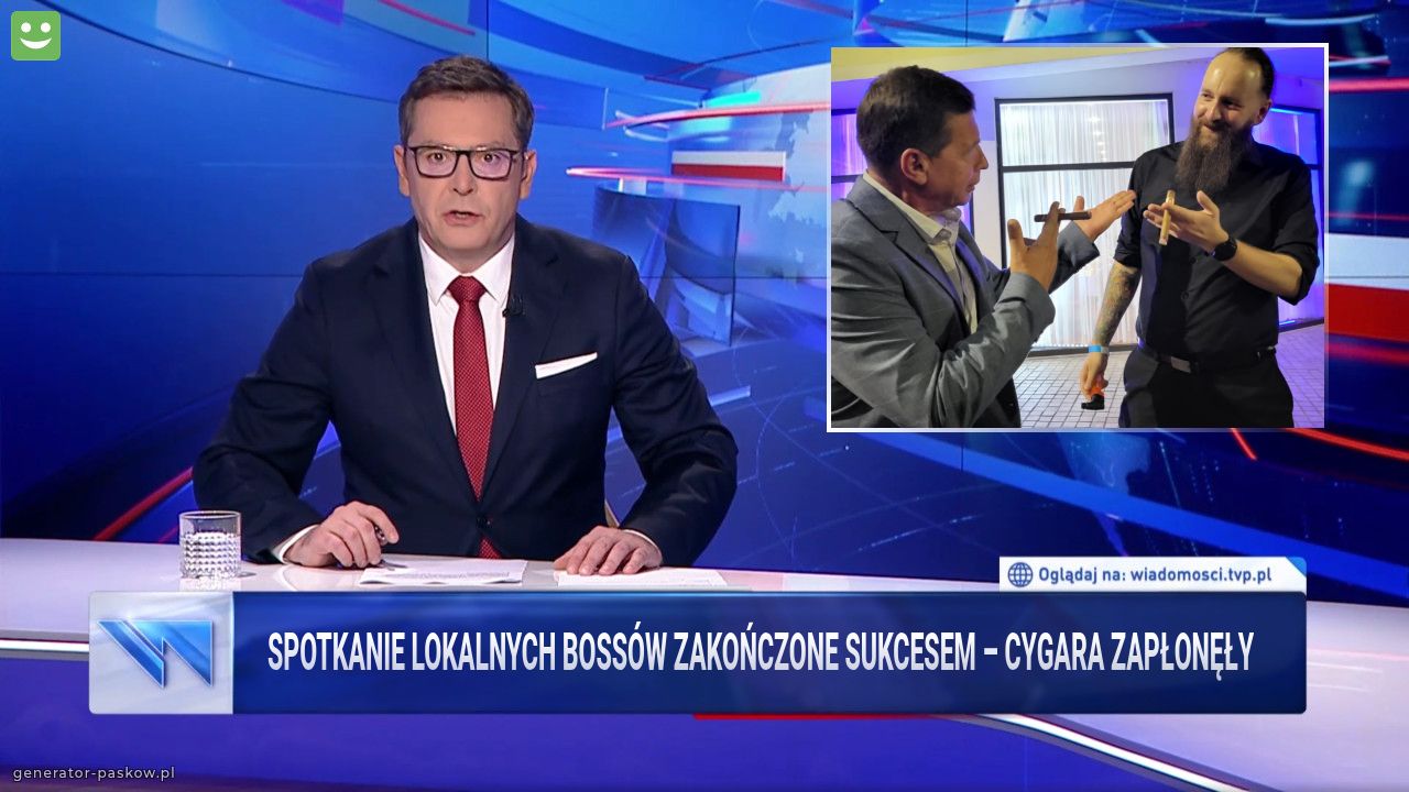 Spotkanie lokalnych bossów zakończone sukcesem – cygara zapłonęły