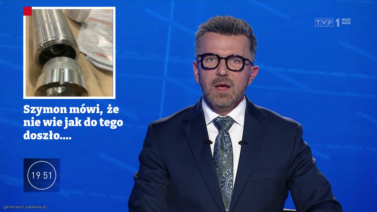 Szymon mówi,  że nie wie jak do tego doszło....