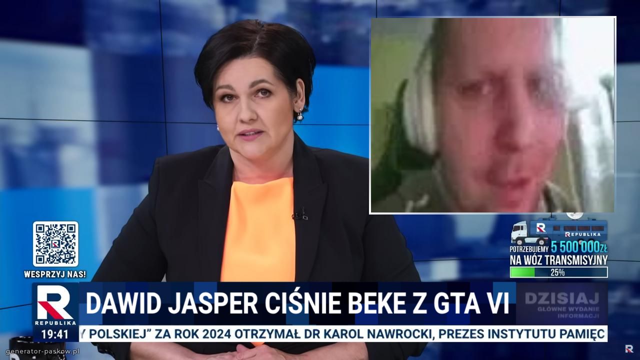 Dawid jasper Ciśnie beke z GTA VI