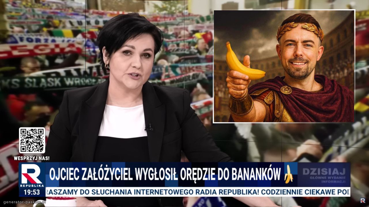 Ojciec załóżyciel wygłosił orędzie do Bananków 🍌