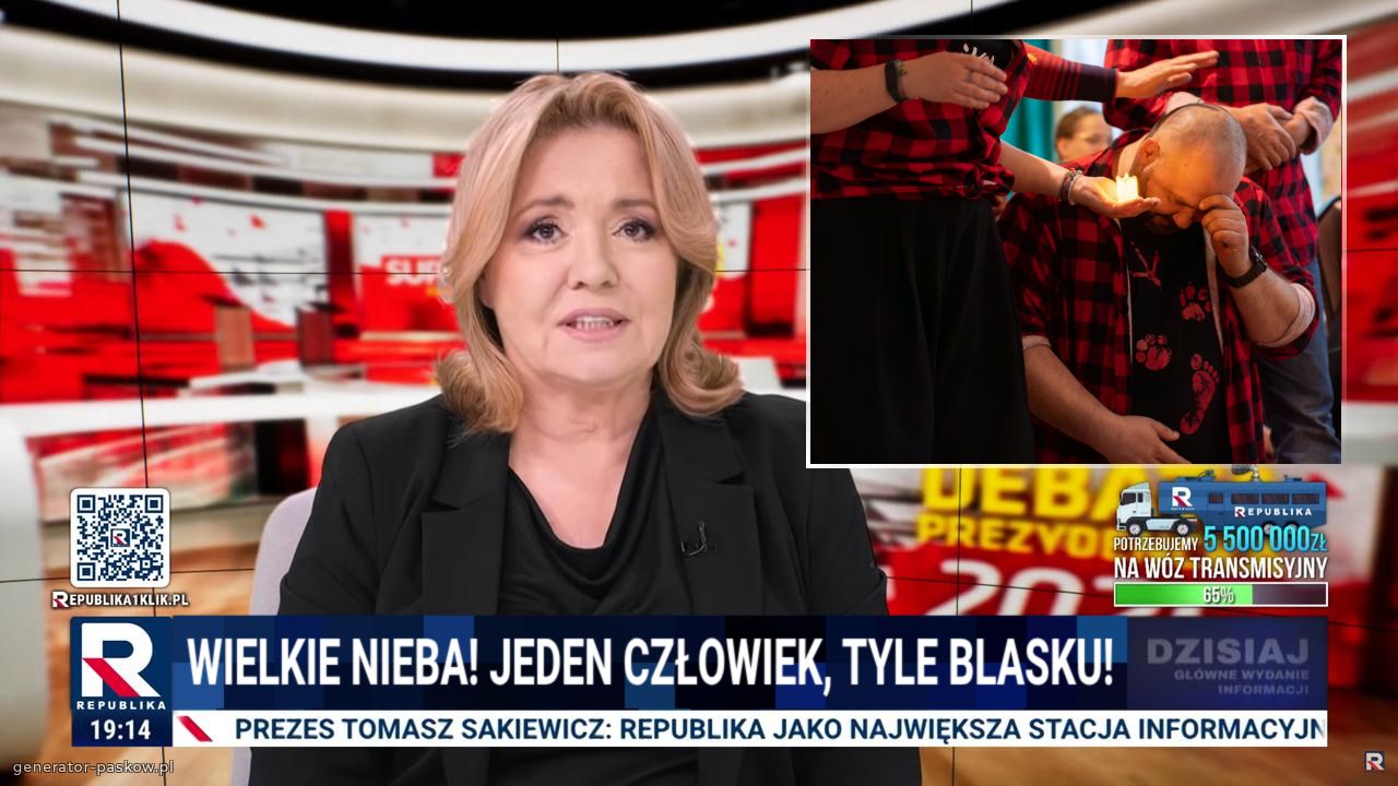 Wielkie nieba! Jeden człowiek, Tyle blasku!