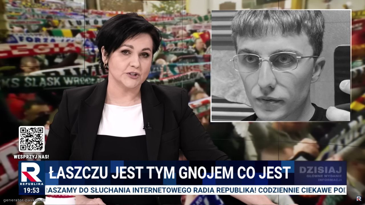 Łaszczu jest tym gnojem co jest