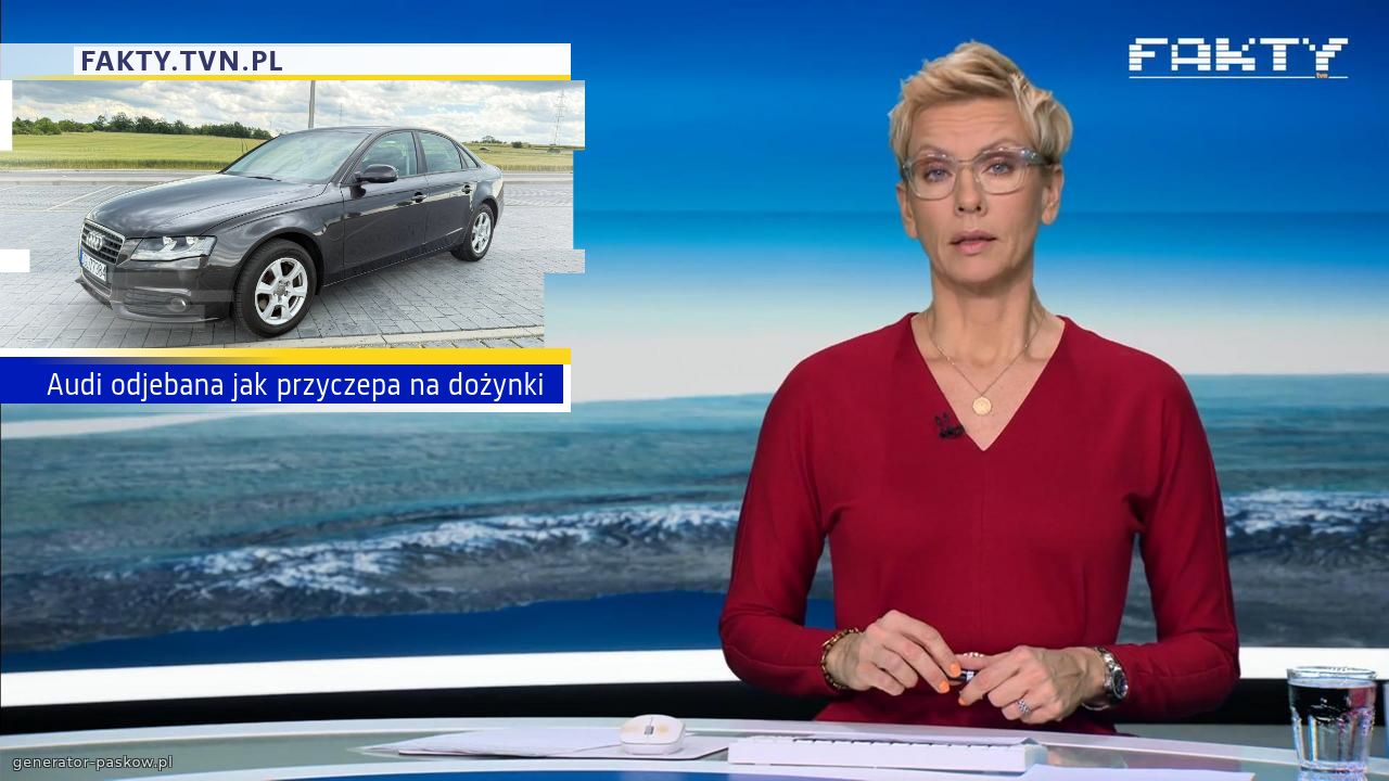 Audi odjebana jak przyczepa na dożynki 