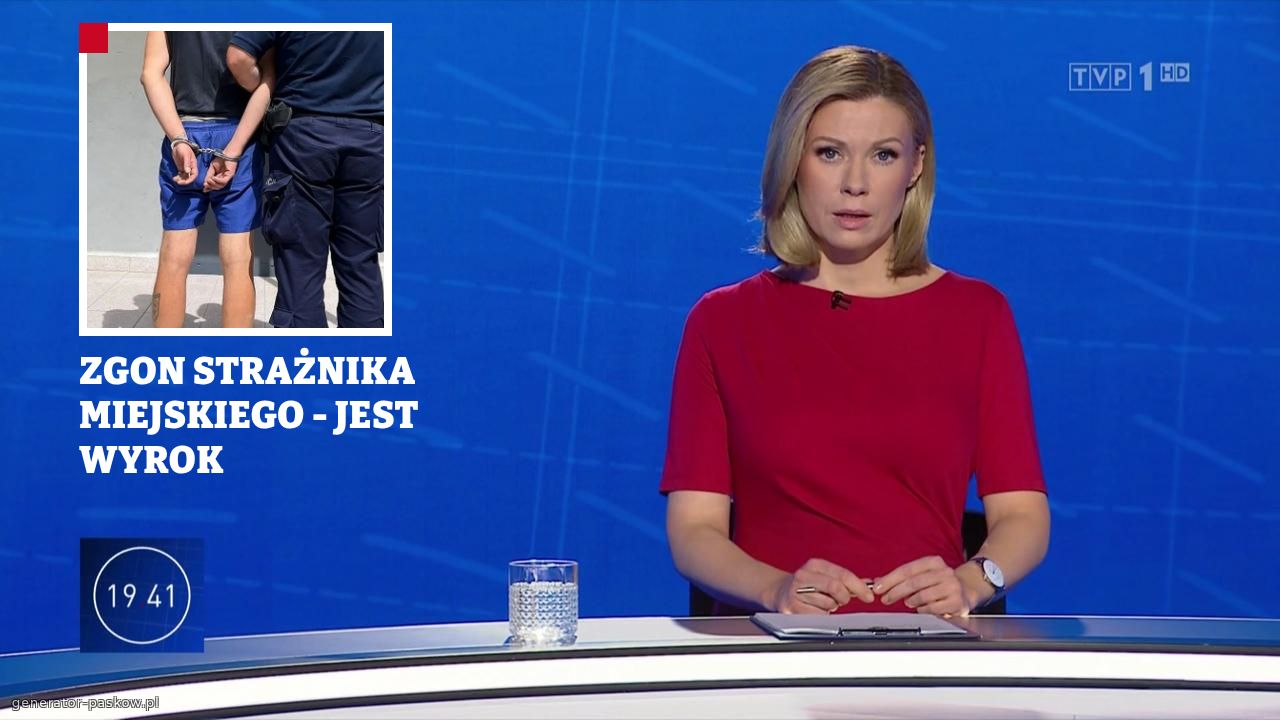 ZGON STRAŻNIKA MIEJSKIEGO - JEST WYROK