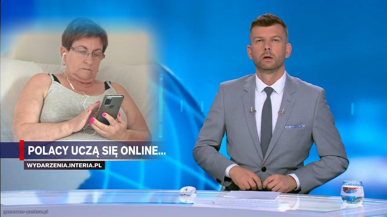 Polacy uczą się online...