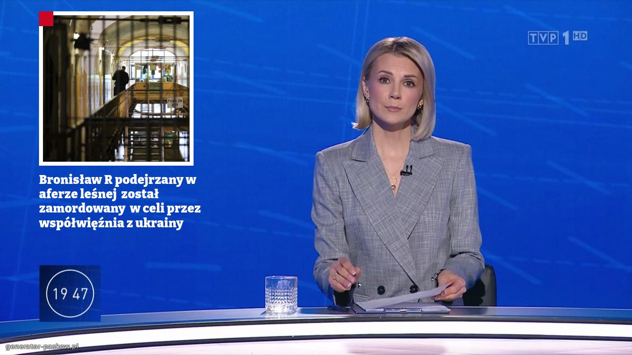 Bronisław R podejrzany w aferze leśnej  został zamordowany  w celi przez współwięźnia z ukrainy