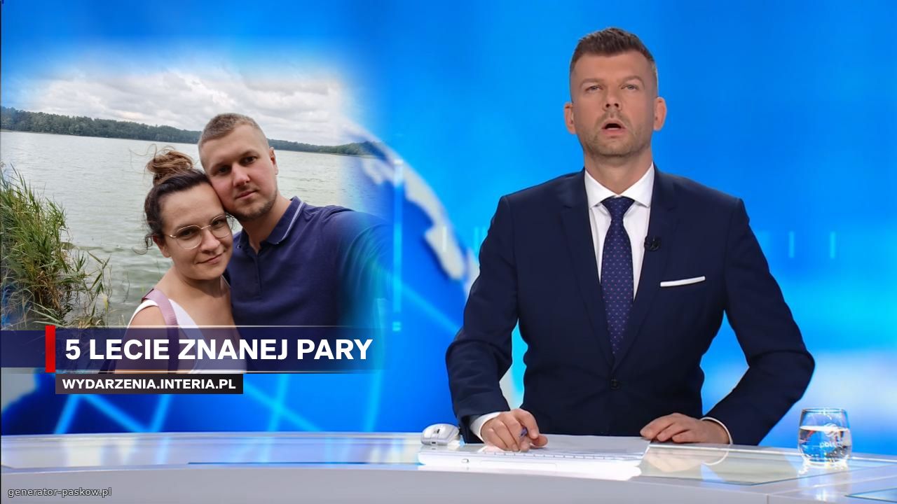 5 lecie znanej pary 