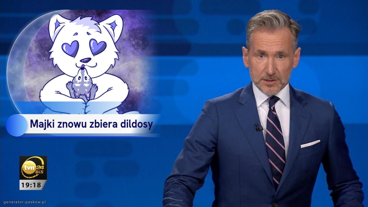 Majki znowu zbiera dildosy