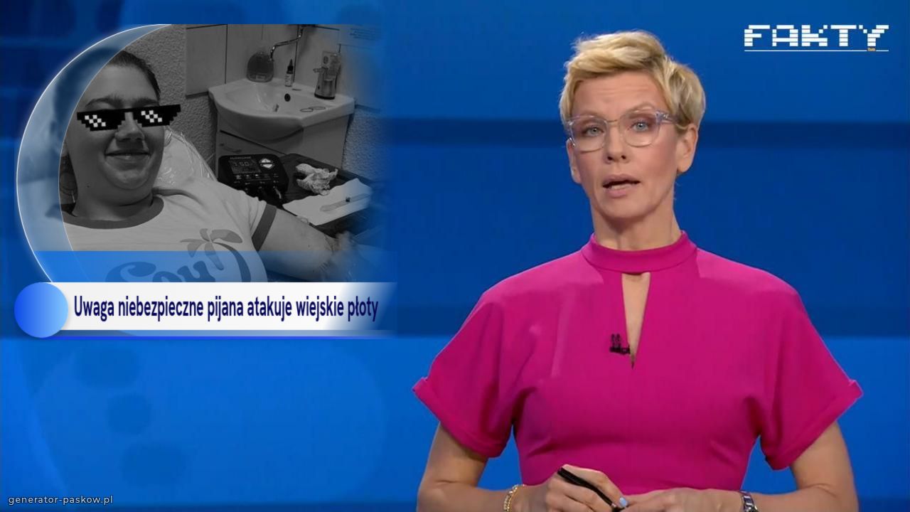 Uwaga niebezpieczne pijana atakuje wiejskie płoty