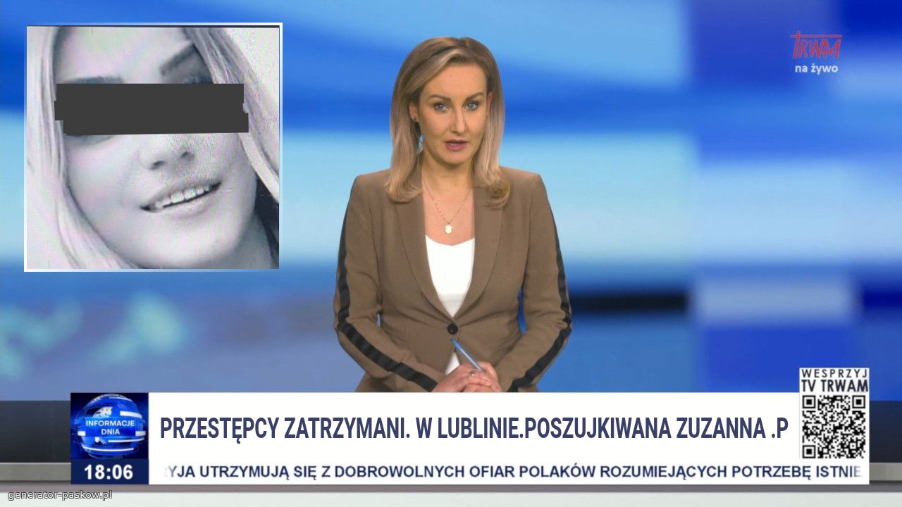 Przestępcy zatrzymani. w Lublinie.Poszujkiwana Zuzanna .p